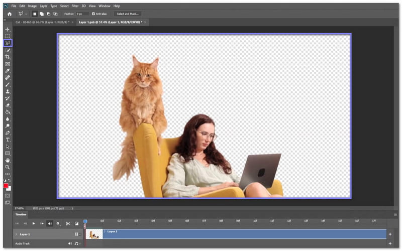 Photoshop: Hintergrund aus GIFs entfernen