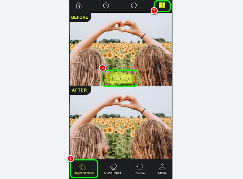 Supprimer le droit d'auteur Touchretouch