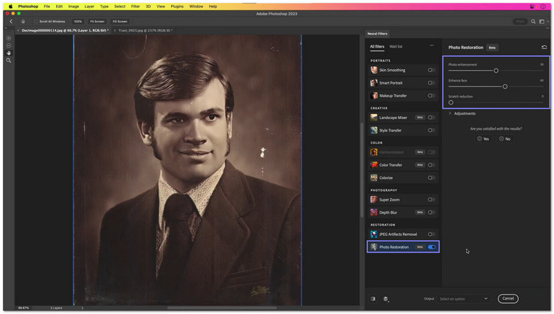Detailed Guide to Restore Old Photos in Photoshop