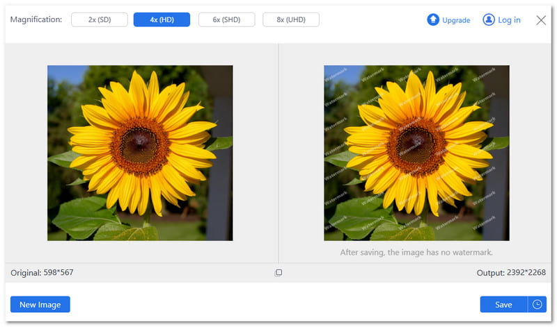 Upscale Images with AVAide Image Upscaler