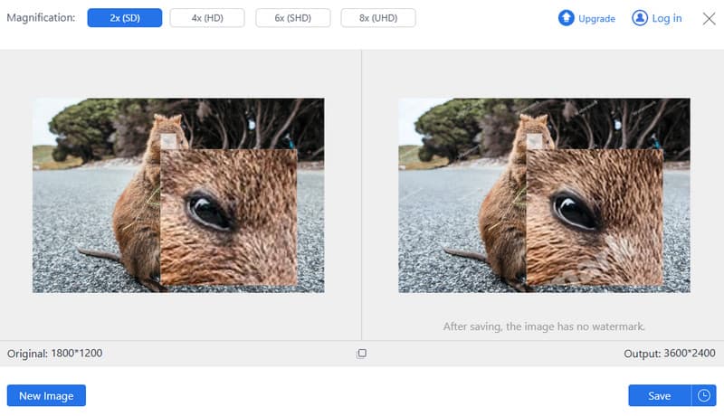 Avaide Image Upscaler Remini-alternativ