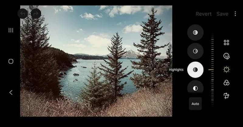 تباين السطوع في نظام أندرويد