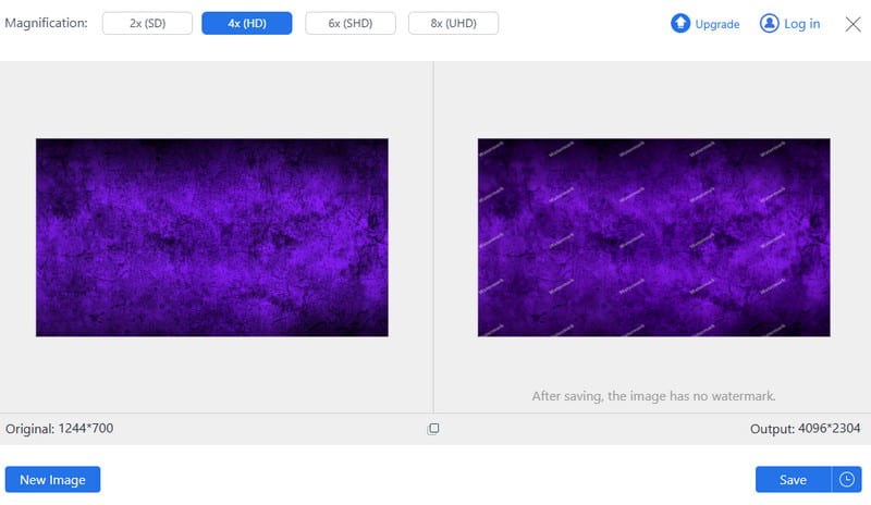 Avaide Image Upscaler ทางเลือก Upscayl