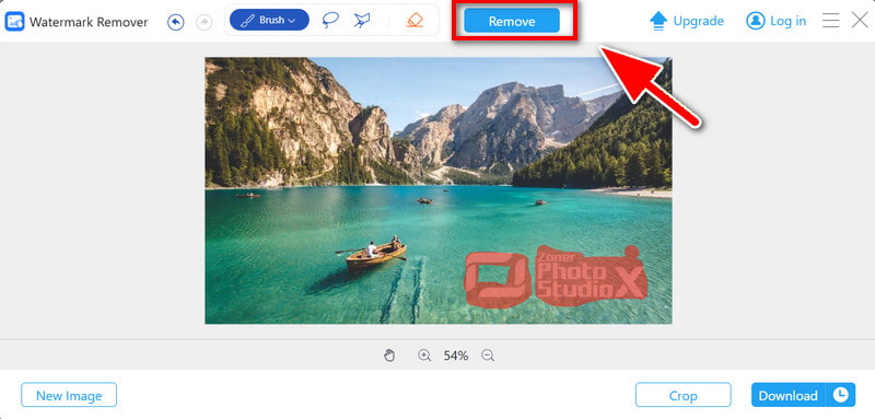 Schaltfläche „Entfernen“