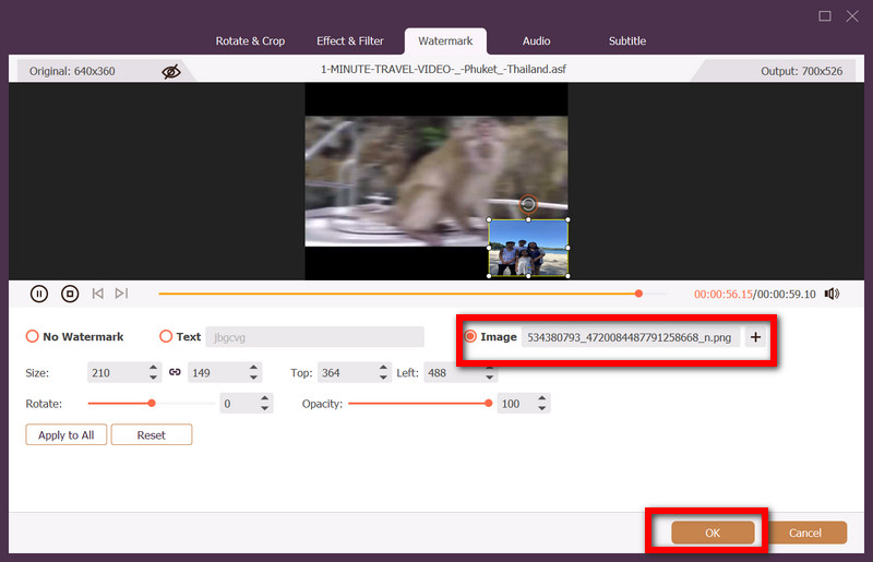 Marca de agua de imagen