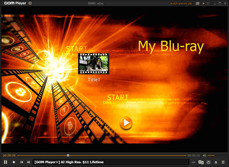 Gom Gratis Blu-ray-spiller