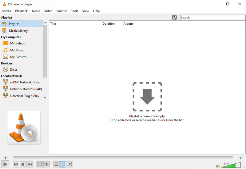 VLC médialejátszó