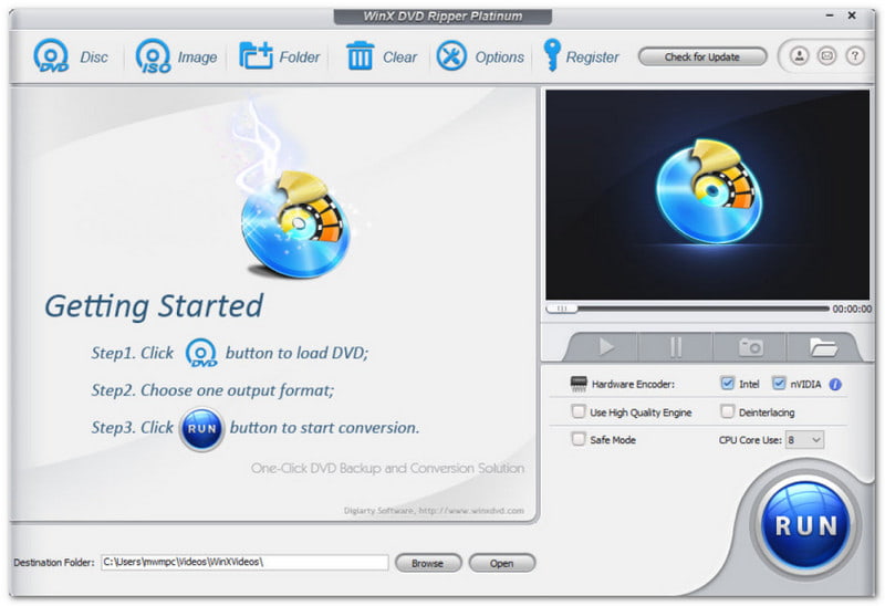 Perisian Sandaran DVD Terbaik Winx DVD Ripper Platinum