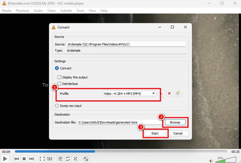 Copy DVD to Hard Drive in VLC