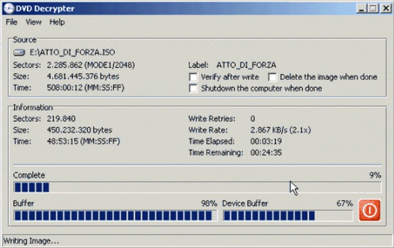 Εφαρμογή αποκρυπτογράφησης DVD