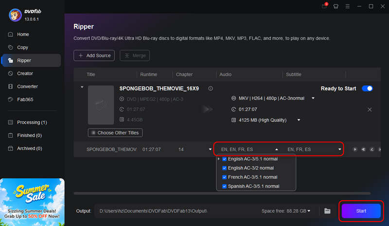 Rip DVD ke Mkv dengan DVDfab