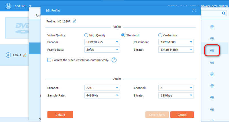 Tùy chỉnh Mp4 trong Avaide