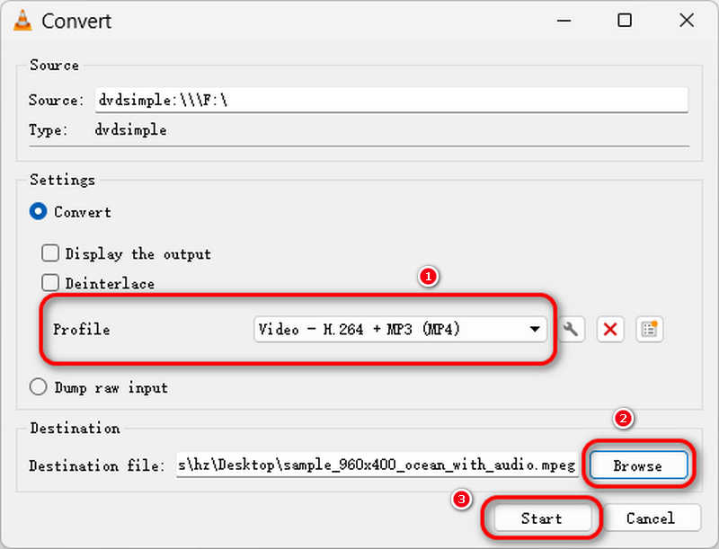 Chuyển đổi từ DVD sang MP4 bằng VLC