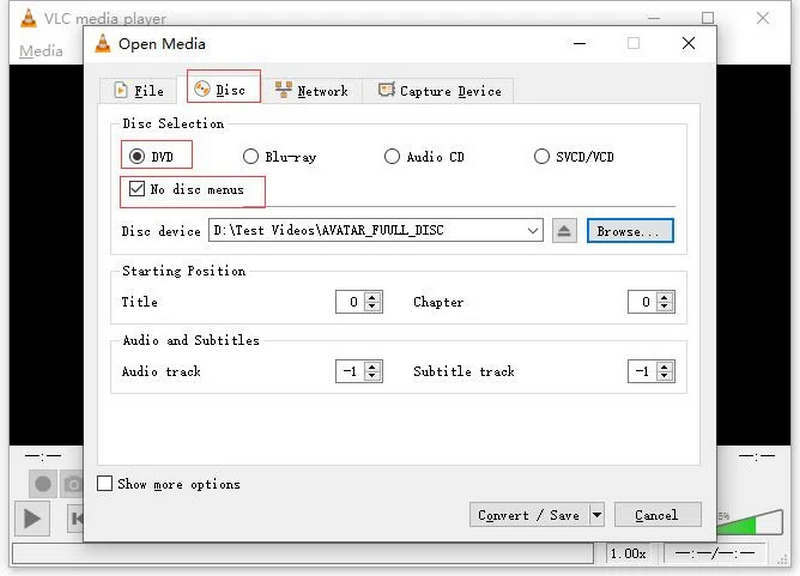 Windows 10'da VLC Ücretsiz DVD Kopyalama Programı
