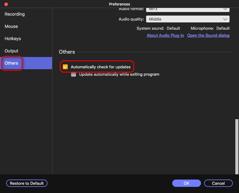 Automatically Update