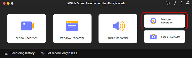 Choose Webcam Recording Mac