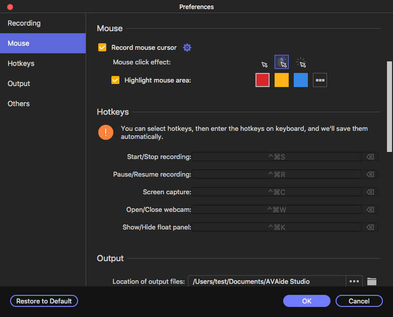 Mouse Settings