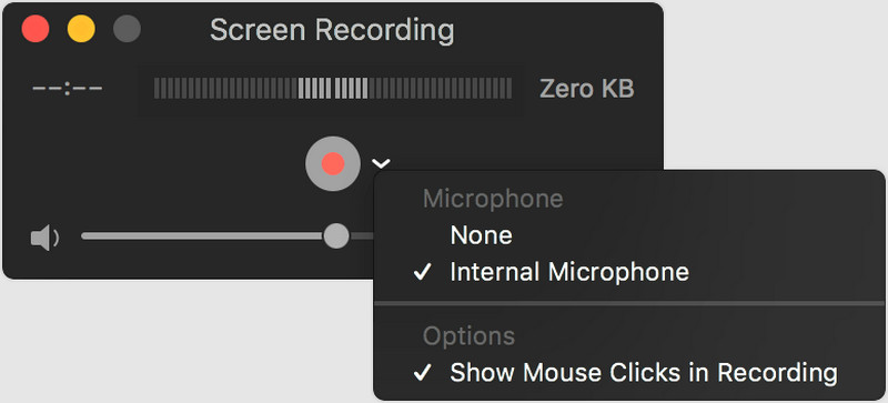 QuickTime Player Screen Recording