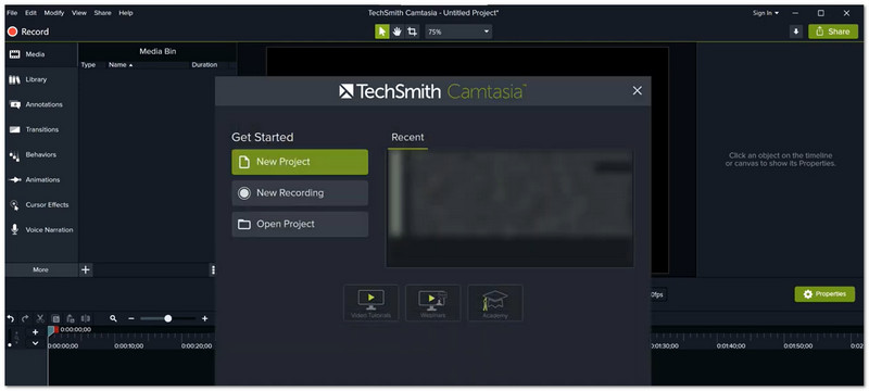 कैमटासिया सर्वश्रेष्ठ निःशुल्क स्क्रीन रिकॉर्डर है