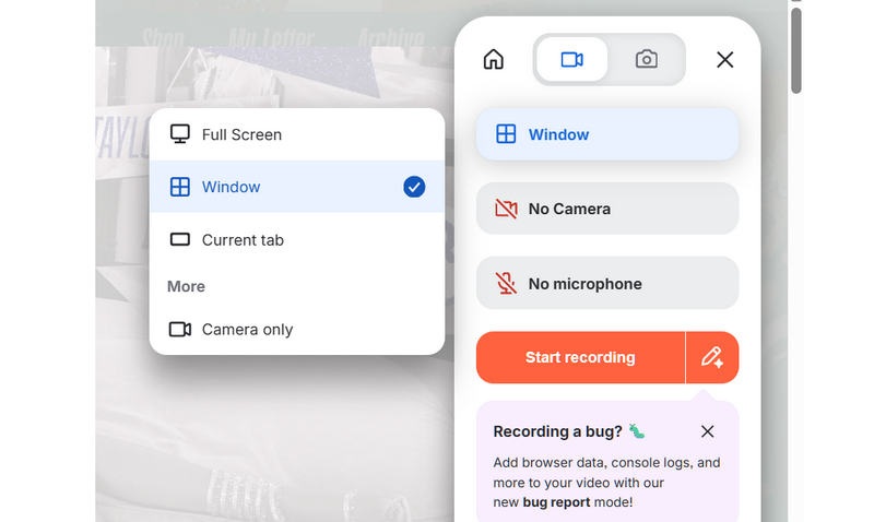 Loom Free Screen Recorder Chrome-laajennus