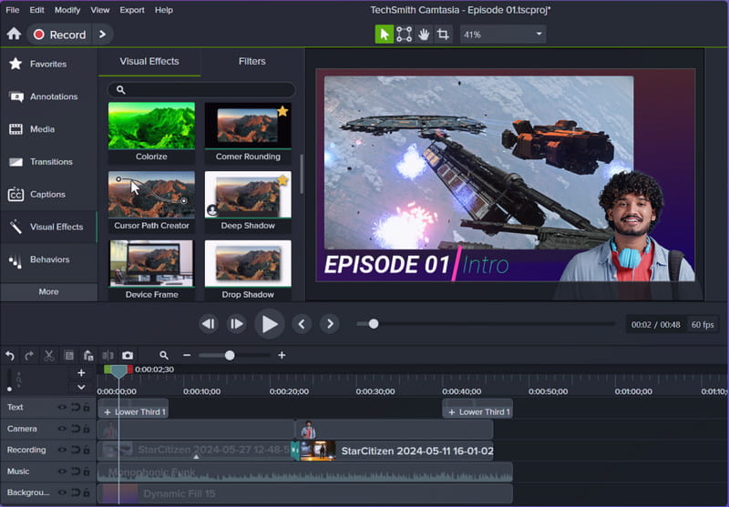 Camtasia Game Recorder