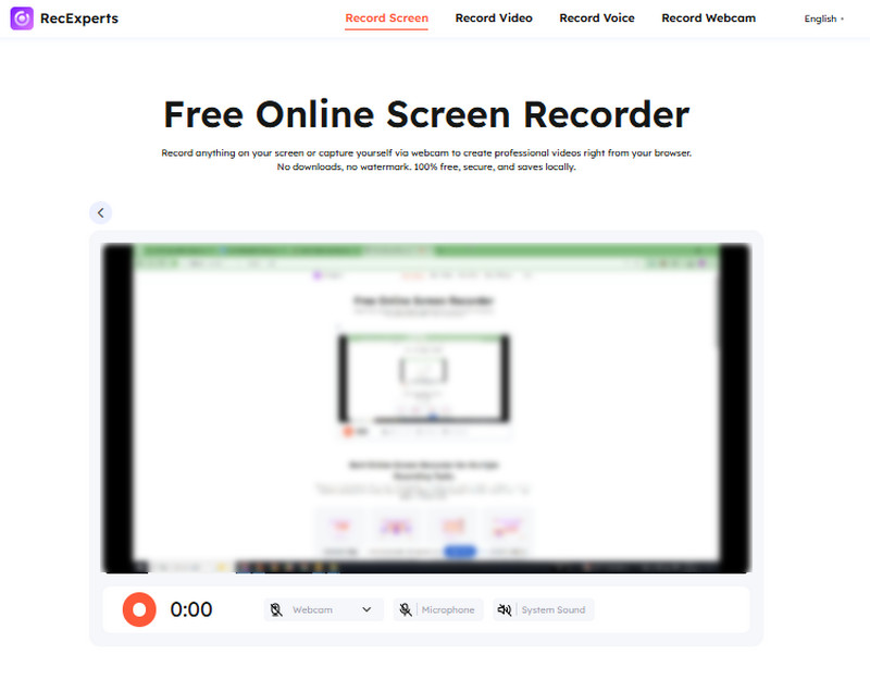 EaseUS Free Online Recorder