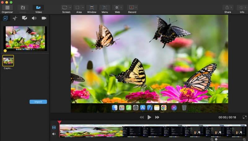 Enregistreur d'écran Capto pour Mac