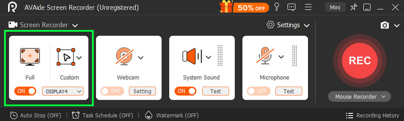 Avaide entièrement personnalisé
