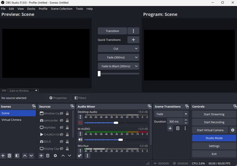 Enregistreur d'écran OBS Studio pour Mac