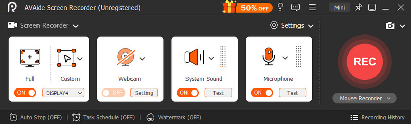 AVAide Screen Recorder