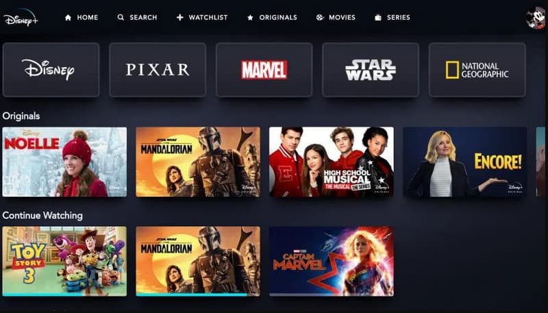 ディズニープラス