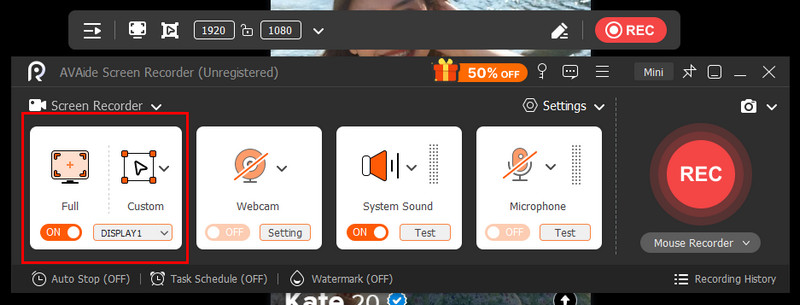 Opnamegebied instellen Tinder