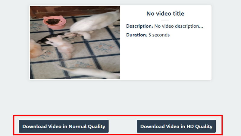 Click Download Video