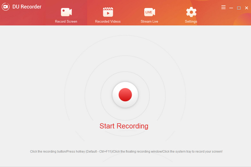 Screen Record Feature Of Du Recorder