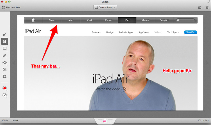 приложение skitch