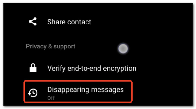 Mensajes que desaparecen en Messenger