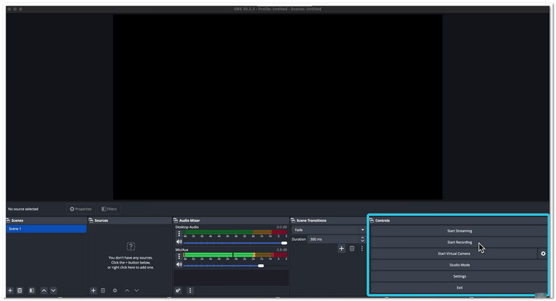 OBS Studio HD Screen Recorder