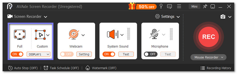בחר כיצד ברצונך להקליט וידאו בסטרימינג
