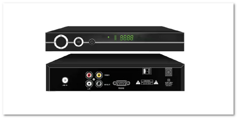 Spela in TV-program från digitalbox