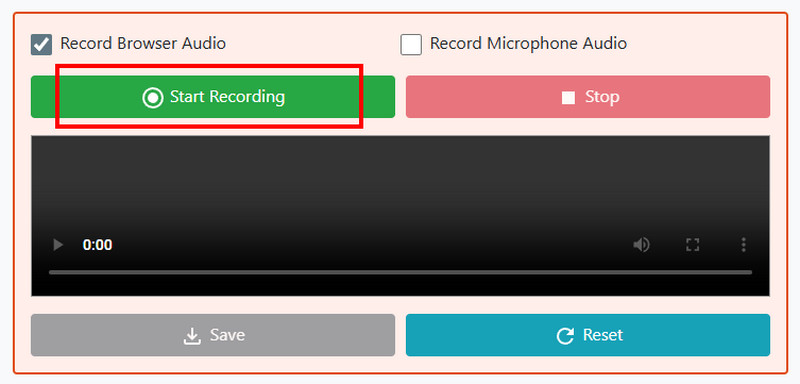 Record Webex Meeting on Browser