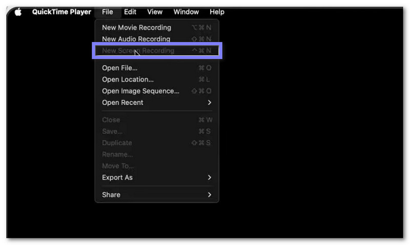 Bildschirmaufnahme auf dem Mac mit QuickTime Player