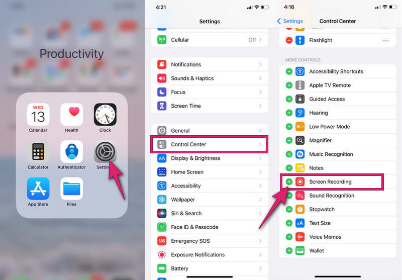 Iphone Activate Recorder