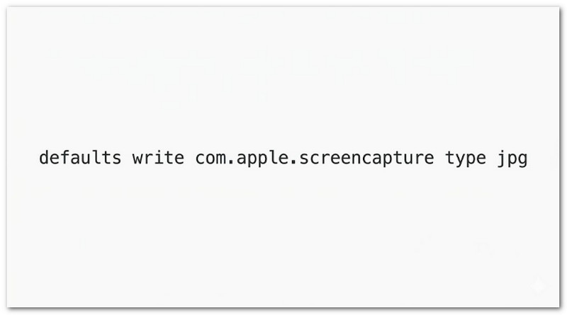Change Screenshot File Format Using Terminal