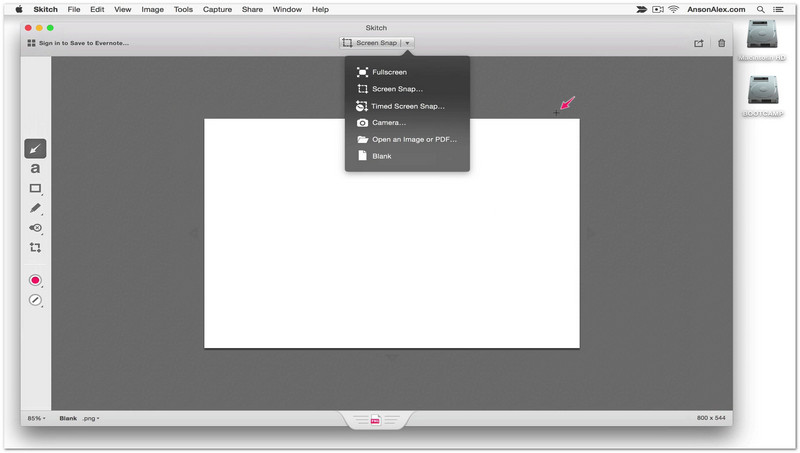 Skitch Third-Party Photo Editor