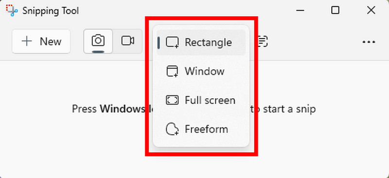 HP截图工具的屏幕截图