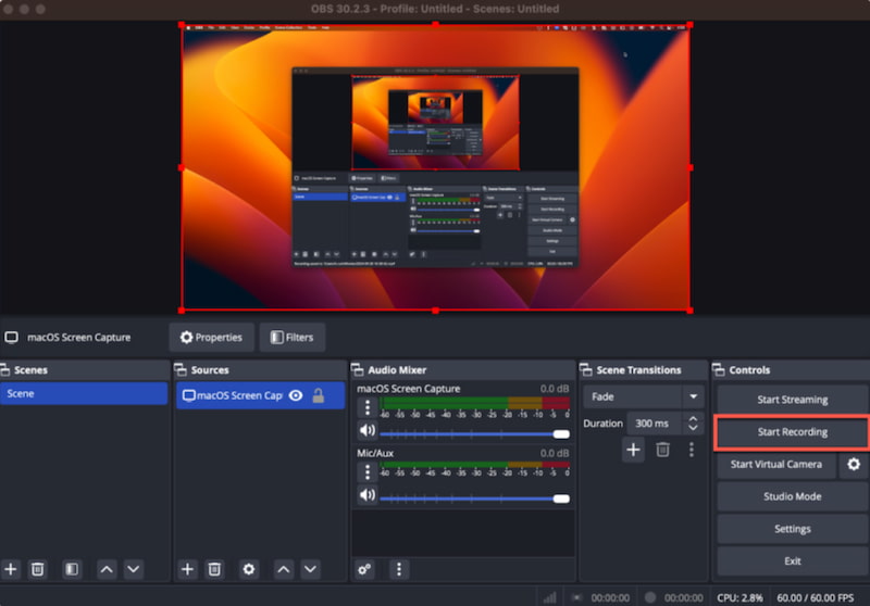 OBS Studio Screen Recorder