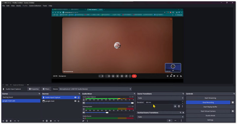 OBS Studio Free Meeting Recorder