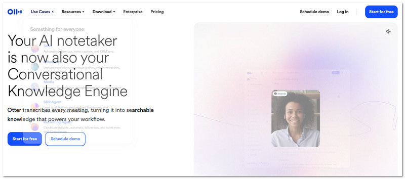 Otter AI Meeting Recorder and Notetaker