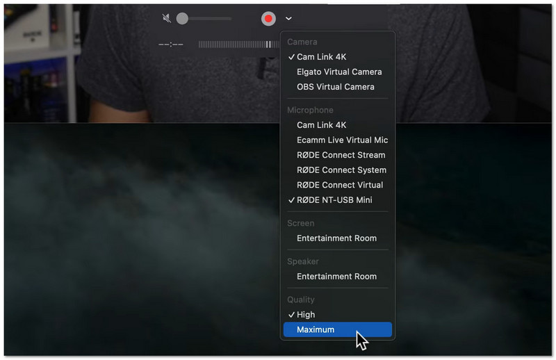 QuickTime Player Free Meeting Recorder