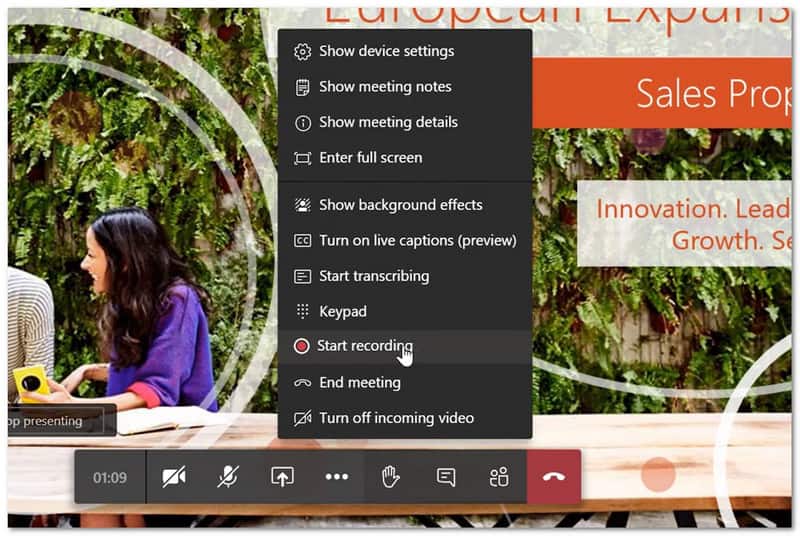 Teams Platform Native Meeting Recorder